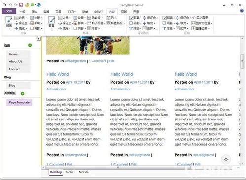 templatetoaster下載 templatetoaster 網頁模板制作軟件 v7.0.0.17799官方版 ucbug軟件站